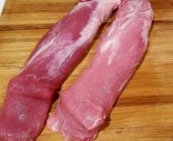 Как се готви свинско филе на фурна